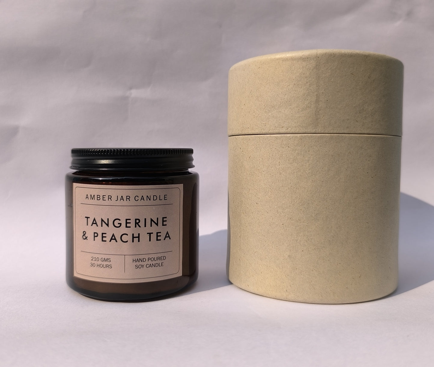 Tangerine & Peach Tea Soy Wax Candle