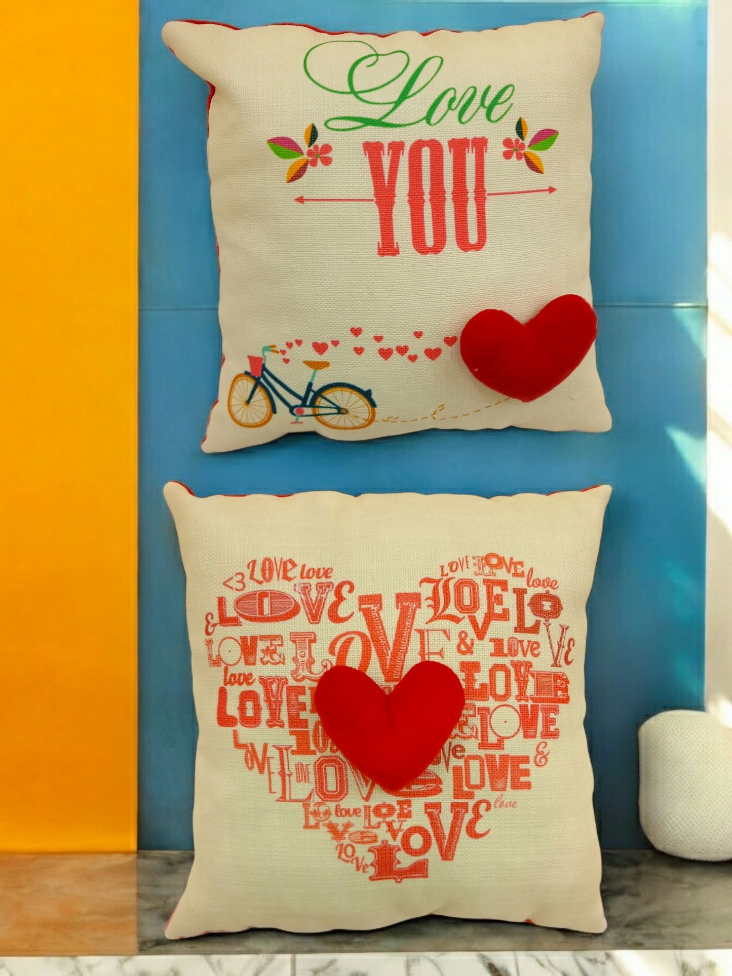 Valentine Jute Pillow