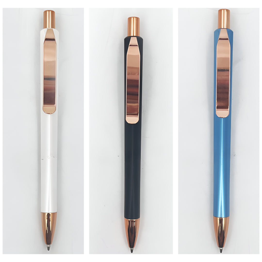 Premium Metal Clip Ball Pen With Custom Name Engraved